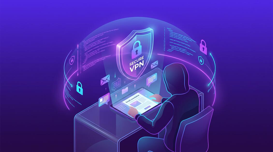Secure email newsletter protection with VPN encryption