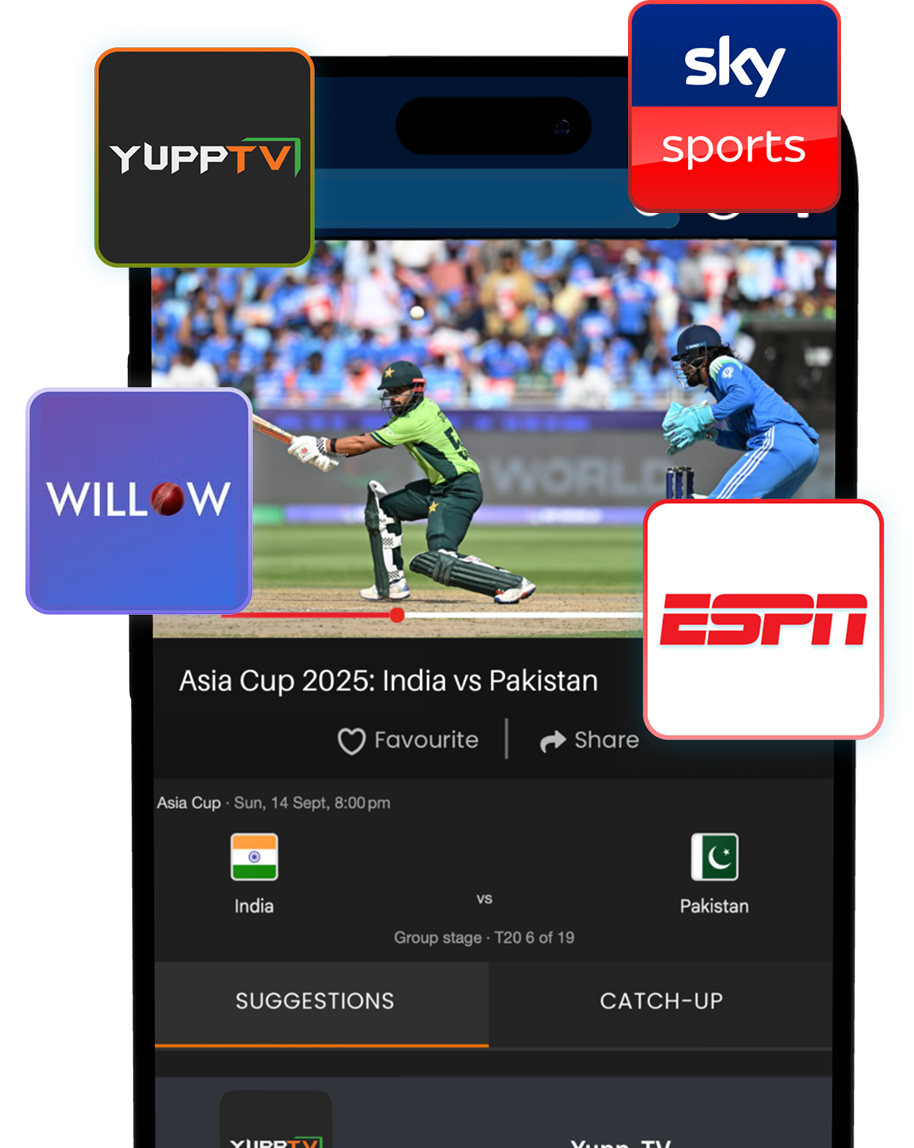 Watch Asia Cup online securely